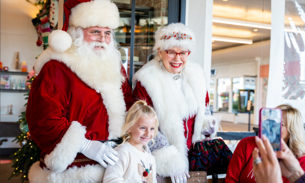 santa claus, santa monica, long beach holiday events